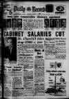 Daily Record Wednesday 31 October 1951 Page 1