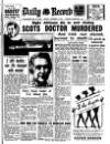 Daily Record Monday 10 November 1952 Page 1