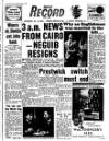 Daily Record Thursday 25 February 1954 Page 1