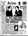 Daily Record Saturday 27 February 1954 Page 1