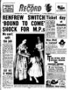 Daily Record Tuesday 09 March 1954 Page 1