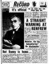 Daily Record Thursday 29 April 1954 Page 1