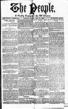 The People Sunday 19 February 1882 Page 1