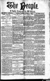 The People Sunday 01 October 1882 Page 1