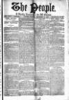 The People Sunday 19 November 1882 Page 1