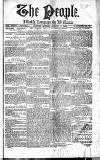 The People Sunday 07 January 1883 Page 1