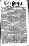 The People Sunday 07 October 1883 Page 1