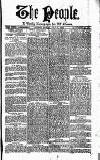 The People Sunday 13 July 1884 Page 1