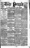The People Sunday 15 February 1885 Page 1