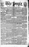 The People Sunday 19 December 1886 Page 1