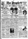 The People Sunday 16 October 1927 Page 1