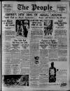 The People Sunday 30 September 1934 Page 1