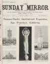 The Sunday Mirror Sunday 14 June 1914 Page 1