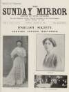 The Sunday Mirror Sunday 16 August 1914 Page 1