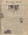 Northampton Mercury Friday 11 August 1939 Page 1