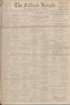 Falkirk Herald Saturday 22 September 1923 Page 1