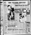 Falkirk Herald Friday 10 January 1986 Page 1