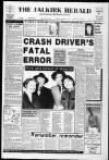 Falkirk Herald Thursday 01 November 1990 Page 1