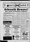 Arbroath Herald Friday 23 January 1981 Page 12