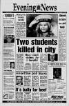 Edinburgh Evening News Thursday 15 November 1990 Page 1