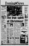 Edinburgh Evening News Saturday 22 December 1990 Page 1