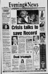 Edinburgh Evening News Thursday 05 December 1991 Page 1