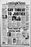 Edinburgh Evening News Friday 11 September 1992 Page 1