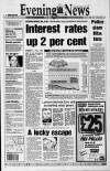 Edinburgh Evening News Wednesday 16 September 1992 Page 1