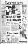 Edinburgh Evening News Monday 04 January 1993 Page 1