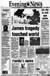 Edinburgh Evening News Monday 01 March 1993 Page 1