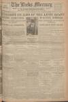 Leeds Mercury Tuesday 05 September 1922 Page 1
