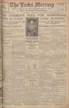 Leeds Mercury Wednesday 13 December 1922 Page 1
