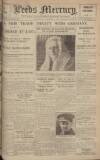 Leeds Mercury Wednesday 03 December 1924 Page 1