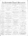 Bedfordshire Times and Independent Saturday 20 October 1894 Page 1