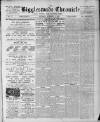Biggleswade Chronicle Saturday 05 November 1892 Page 1