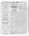 Biggleswade Chronicle Saturday 27 January 1894 Page 1
