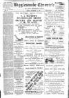 Biggleswade Chronicle Friday 23 September 1898 Page 1
