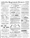 Biggleswade Chronicle Friday 12 September 1902 Page 1