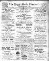 Biggleswade Chronicle Friday 02 January 1903 Page 1