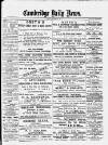 Cambridge Daily News Tuesday 11 September 1888 Page 1