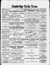 Cambridge Daily News Tuesday 06 November 1888 Page 1