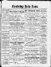 Cambridge Daily News Saturday 10 November 1888 Page 1