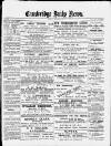 Cambridge Daily News Thursday 22 November 1888 Page 1
