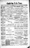 Cambridge Daily News Monday 14 January 1889 Page 1