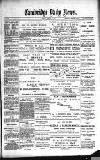 Cambridge Daily News Tuesday 05 February 1889 Page 1