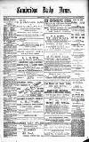 Cambridge Daily News Wednesday 01 May 1889 Page 1