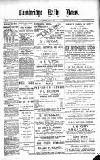 Cambridge Daily News Saturday 01 June 1889 Page 1
