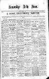 Cambridge Daily News Thursday 05 December 1889 Page 1