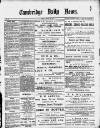 Cambridge Daily News Friday 24 January 1890 Page 1