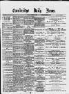 Cambridge Daily News Tuesday 01 December 1891 Page 1